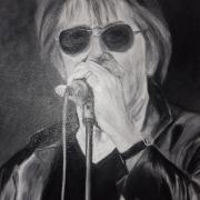 portrait jacques dutronc huile