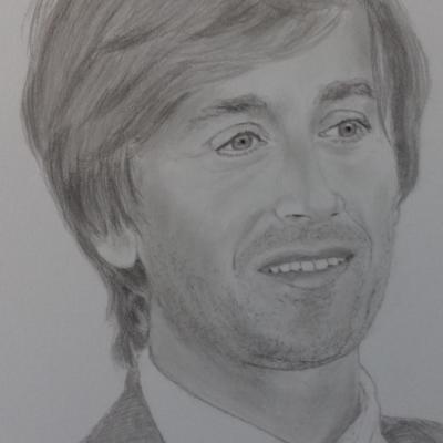 portrait thomas dutronc crayon
